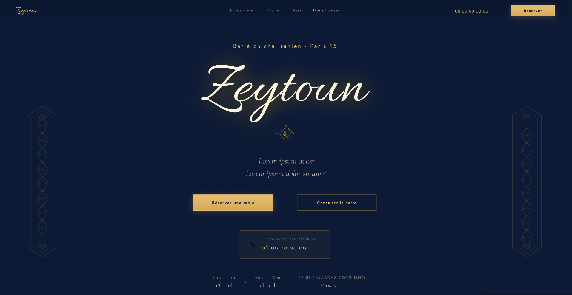 Aperçu du projet Zeytoun